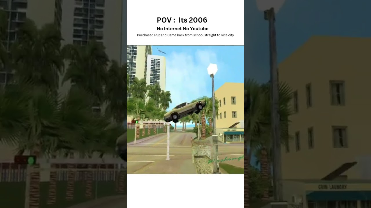 GTA Vice City 2006 Old memories 🥺| No internet No YouTube ▶️ 