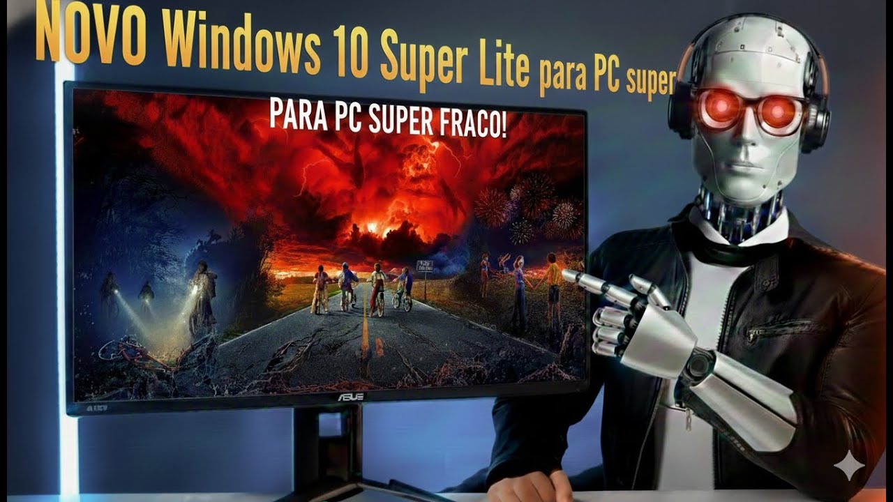 WINDOWS 10 SUPER LITE: A Solução Definitiva para PCs e Notebooks com 2GB de RAM! 🚀