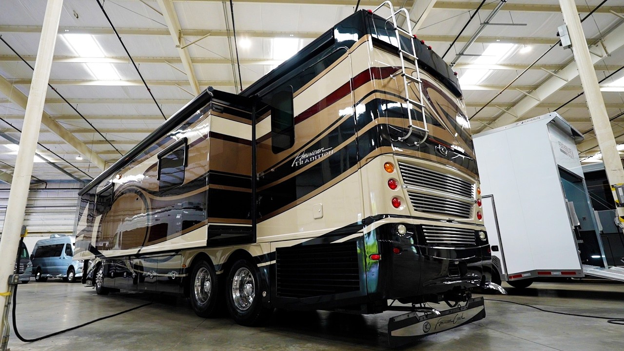 American Coach Tradition with 450hp Cummins for $177,777!!!