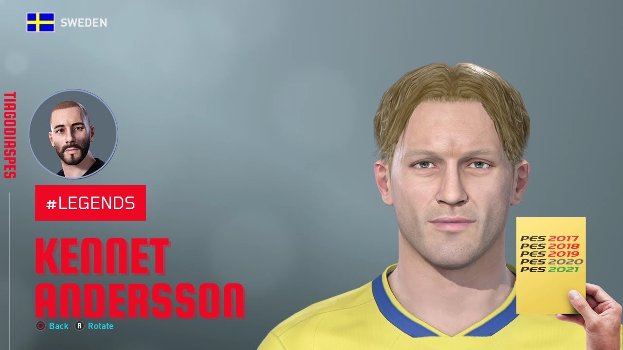 Kennet Andersson Face + Stats | PES 2019 | REQUEST | VOTED #2 📊 TELEGRAM POLL