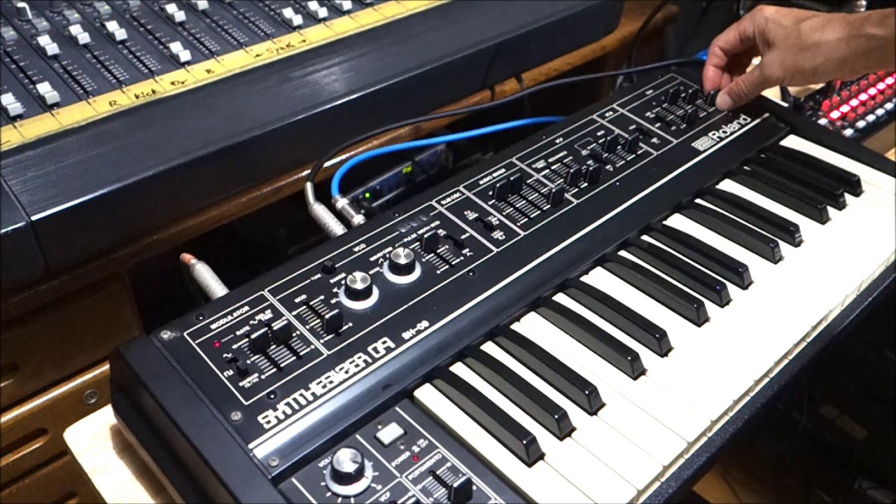 Roland SH-09 '80s Analog Monophonic Synthesizer  Test