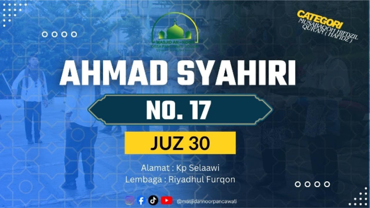 AHMAD SYAHIRI
