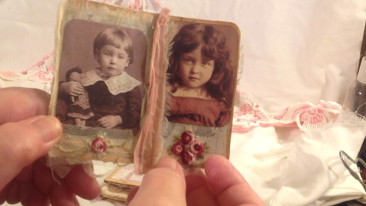 Tiny tin with junk journal