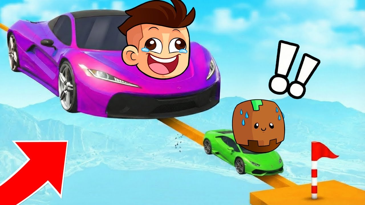 COCHE GIGANTE vs PARKOUR IMPOSIBLE en GTA 5 ONLINE!