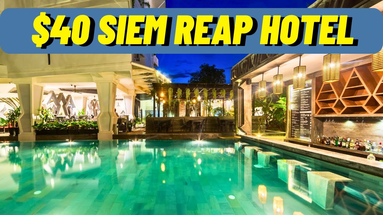 $40 Hotel Siem Reap Cambodia - Central Suite Residence