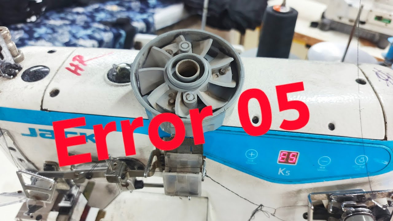 How to jack flatlock  k5 error 05 remove 