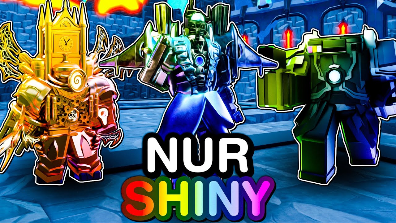 Ich Habe NUR SHINY UNITS BENUTZT Im Endlos Modus! (Toilet Tower Defense)