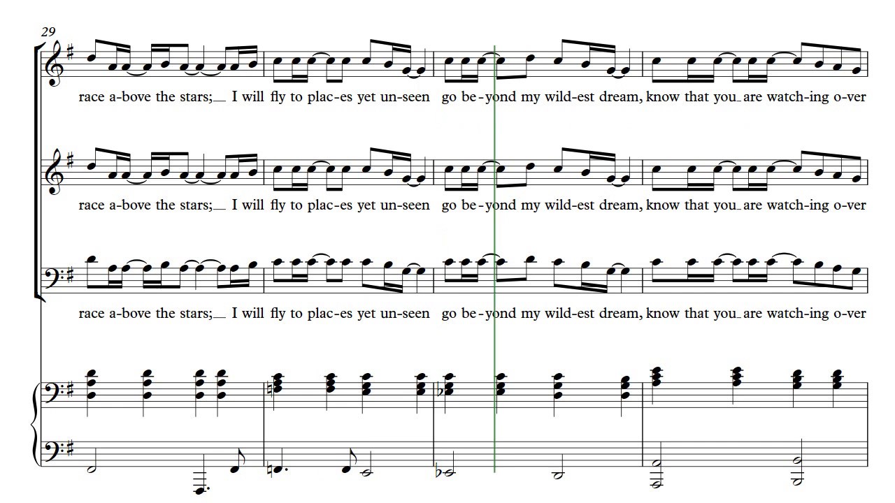 Like an Eagle SATB