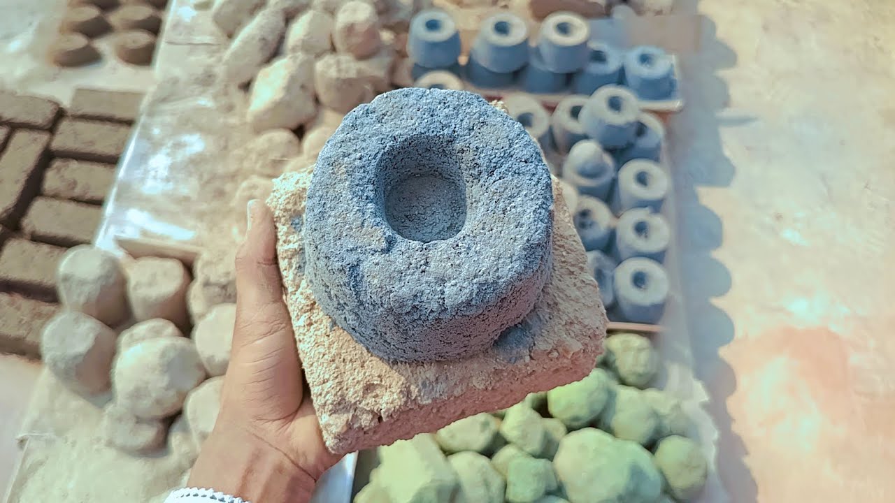 Pure & Gritty texture Crumbling vlog | Satisfying Dry Dirt ASMR 