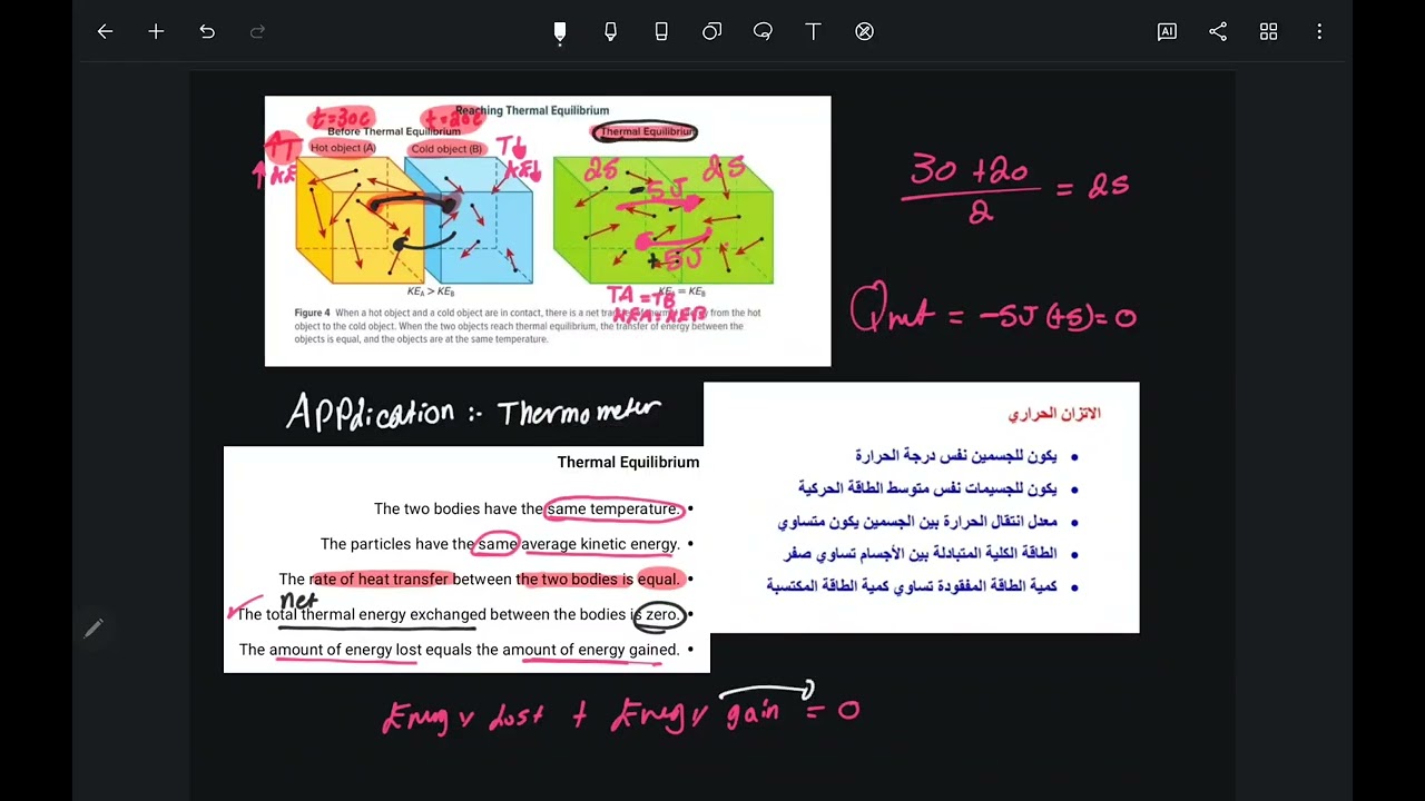 Solving exam on temperature, heat, and thermal energy by DR.AHMED SHERIFF || 11 ADV and 12 ADV