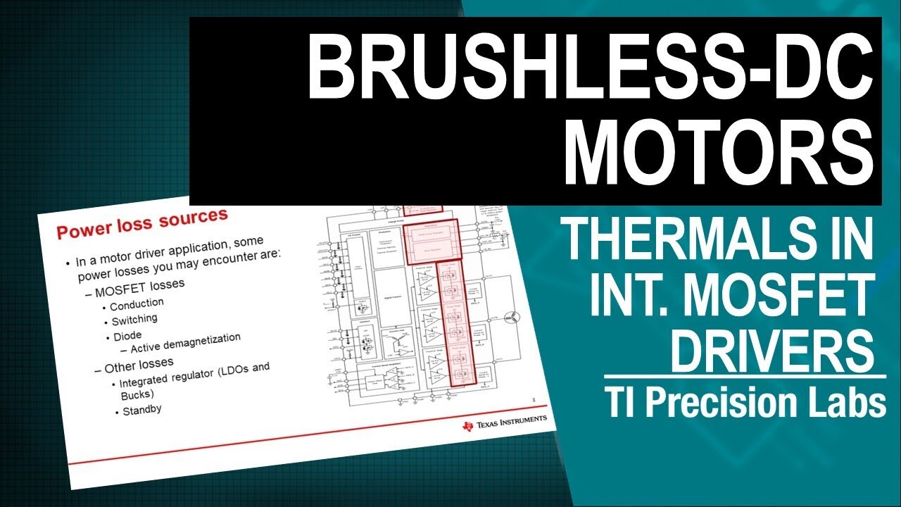 Thermal considerations for integrated MOSFET drivers