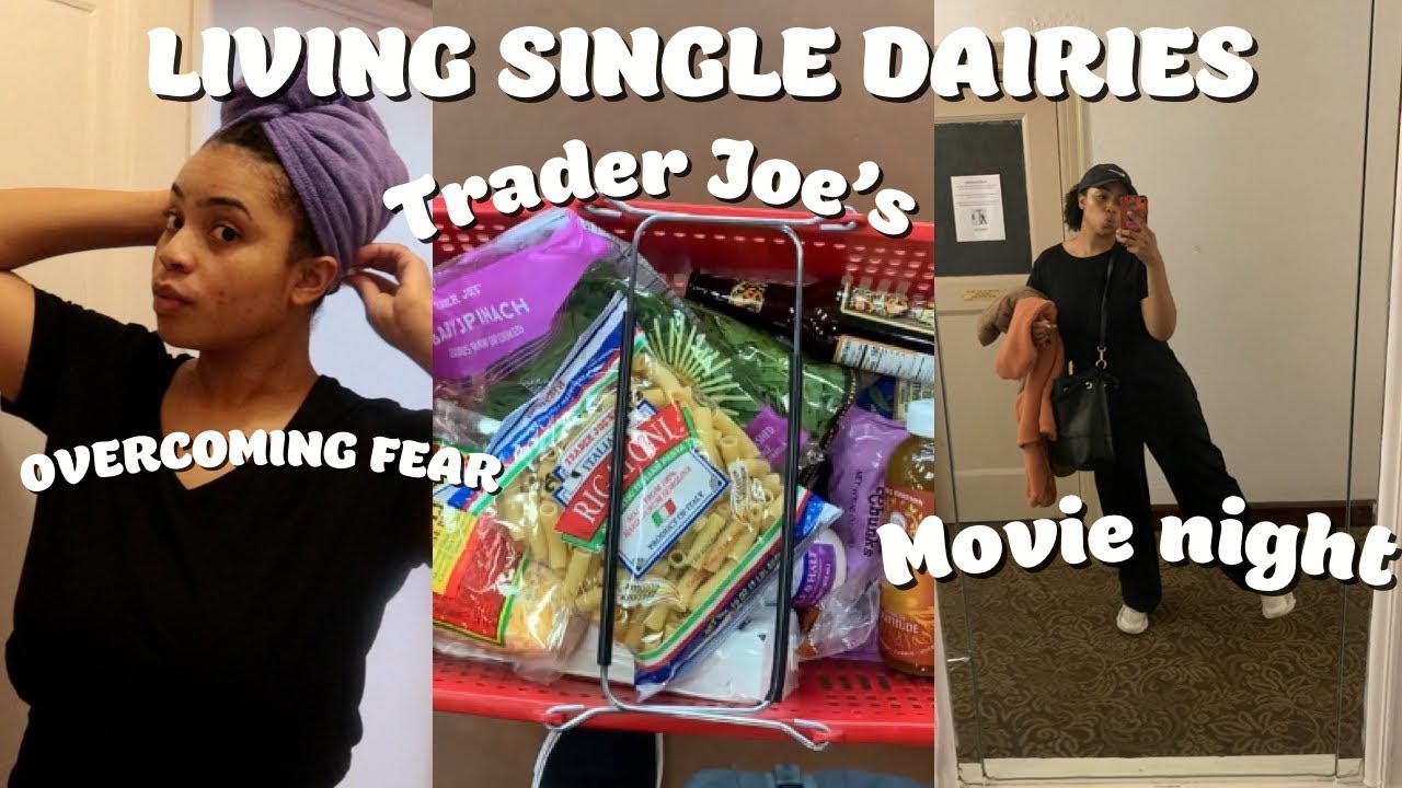 Vlogtober!🎃🍁My secret fear, Trader Joe’s haul, cozy fall vlog, living single diaries, fall vlog
