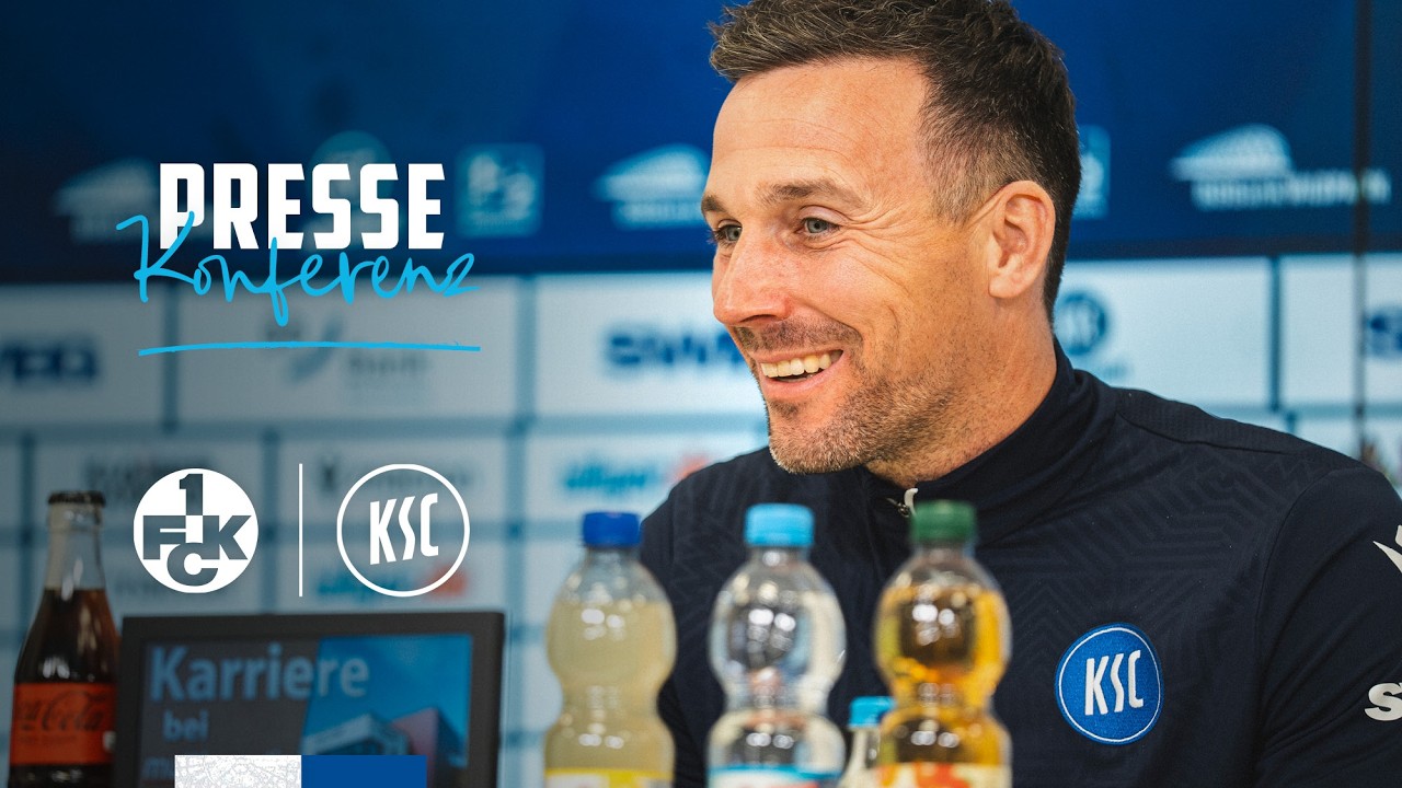 LIVE Pressekonferenz vor: 1. FC Kaiserslautern - KSC