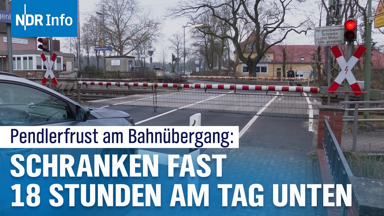 Dauer-Ärger an Bahnübergang: Wann kommt hier die Lösung für Pendler? | NDR Info