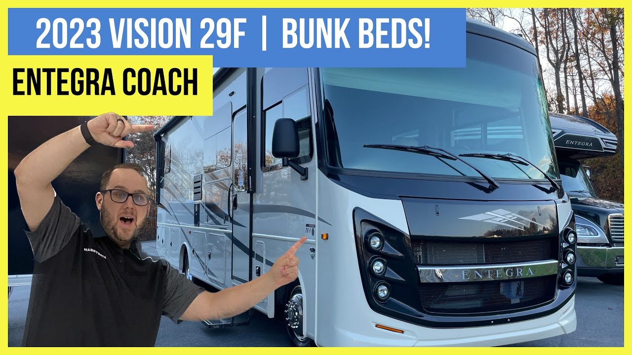 Двухъярусные кровати | Entegra Coach Vision 29F 2023 года