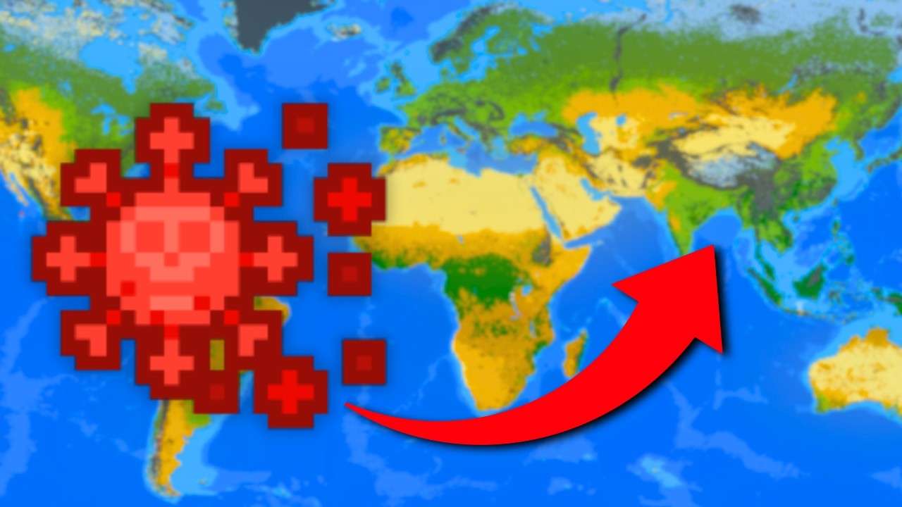 Lanzo una PANDEMIA en mi Mundo de Simulación