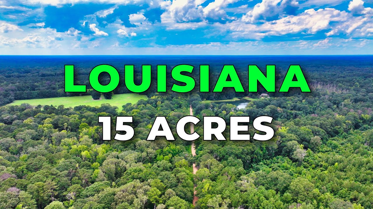 15 Acres of Land for Sale in Louisiana with Power & Water • LANDIO