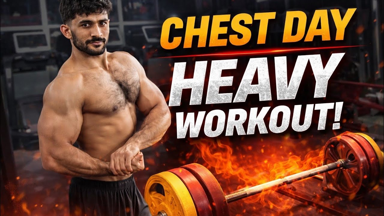 HEAVY CHEST BUILD WORKOUT 💥 | Massive Chest Training for Growth