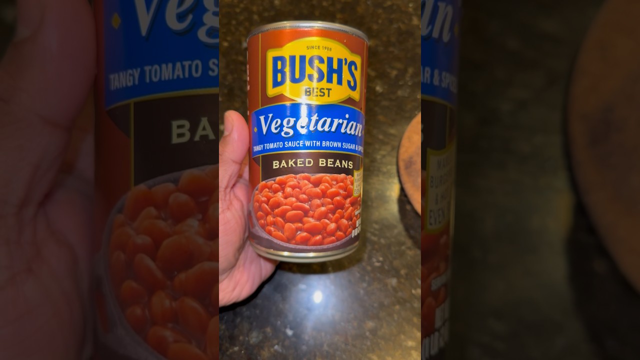 Bush's Vegetarian Baked Beans is their Best Seller?! 😲 Tangy Tomato 🍅 Sauce and Brown Sugar 🍮