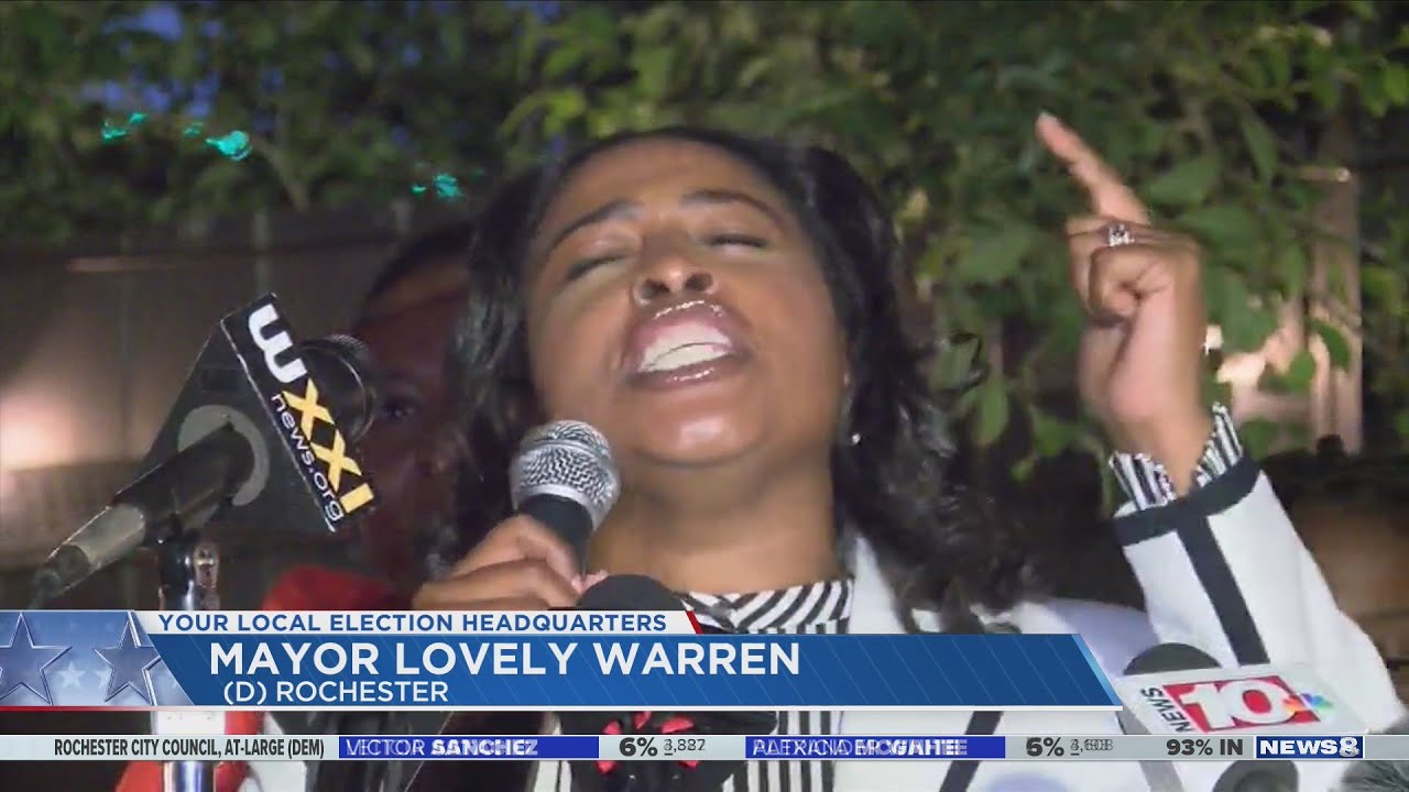 Malik Evans defeats Lovely Warren in Democratic primary for Rochester mayor, and more results &mdash; June