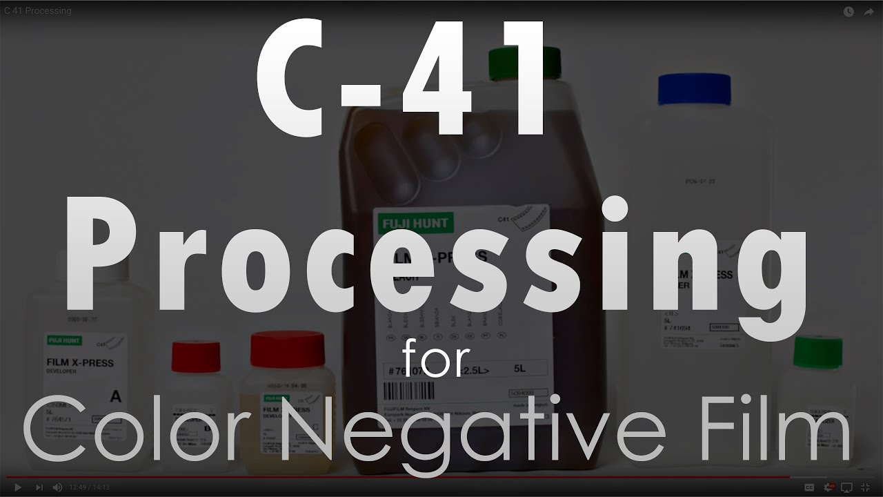 C-41 Processing for Color Negative Film - FujiHunt 5L Kit