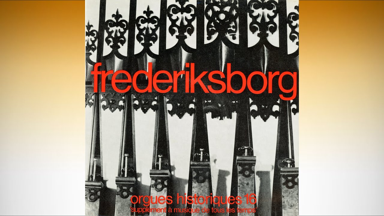 Francis Chapelet at the Compenius organ of Frederiksborg