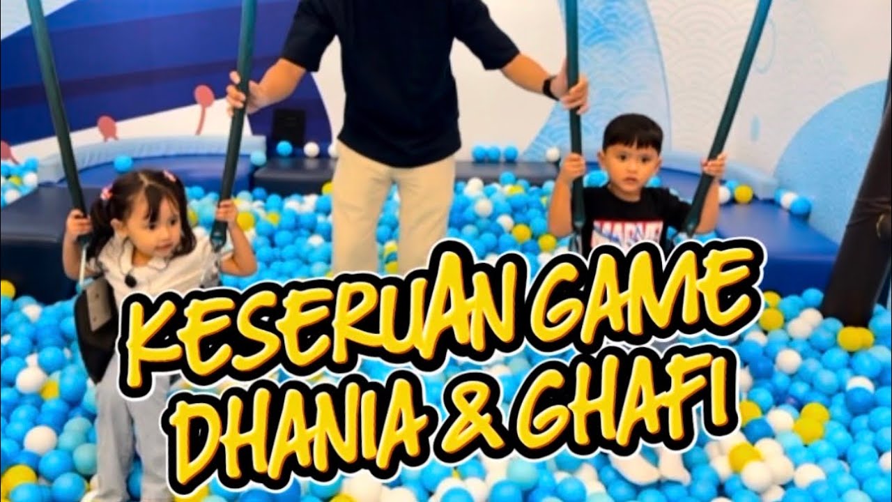 Keseruan Dhania & Ghafi Playground✨✨✨✨