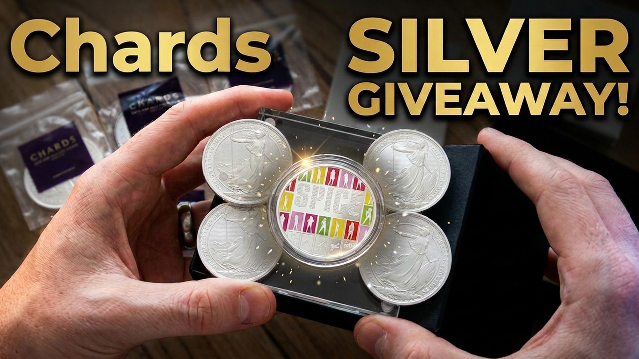 Win one of these FIVE Silver Coins From CHARDS!!