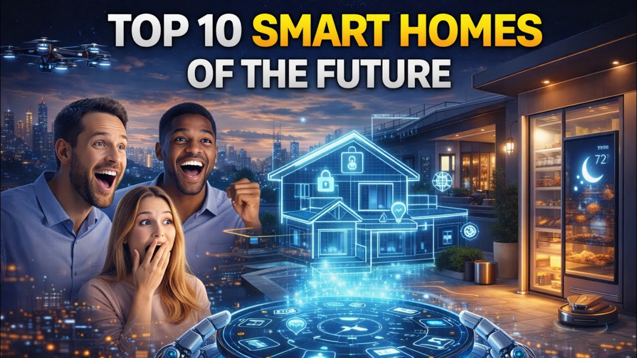 Top 10 Smart Homes of 2025 — Your House Will Think Before You Do 