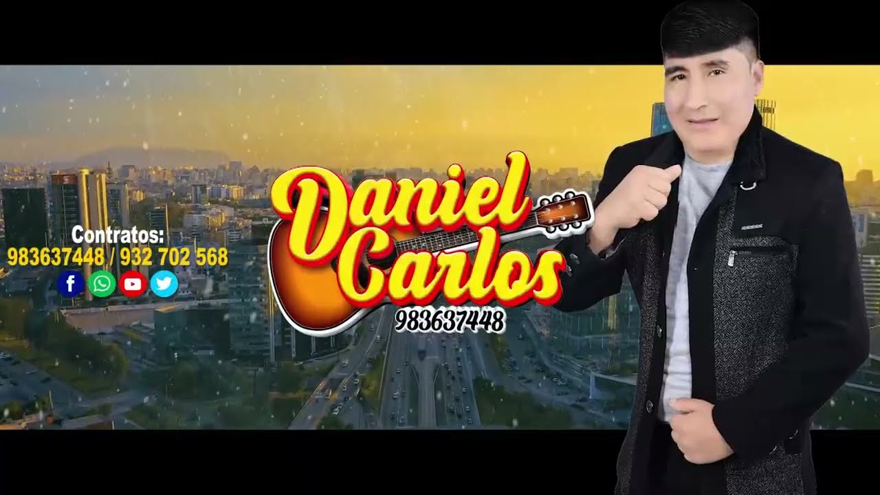 DANIEL CARLOS - Agarradito Los Dos - PRIMICIA 2024 - Huayno Con Requinto Peruano