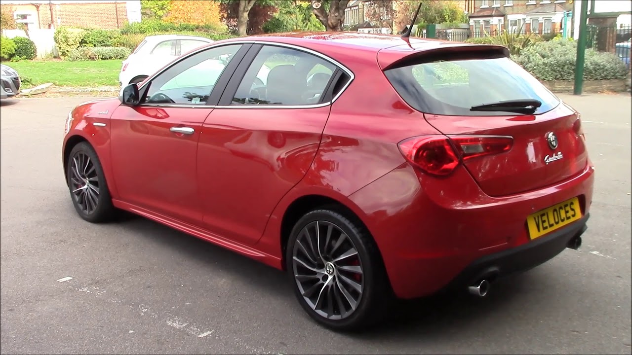 RED ALFA ROMEO GIULIETTA SPORTIVA FOR SALE