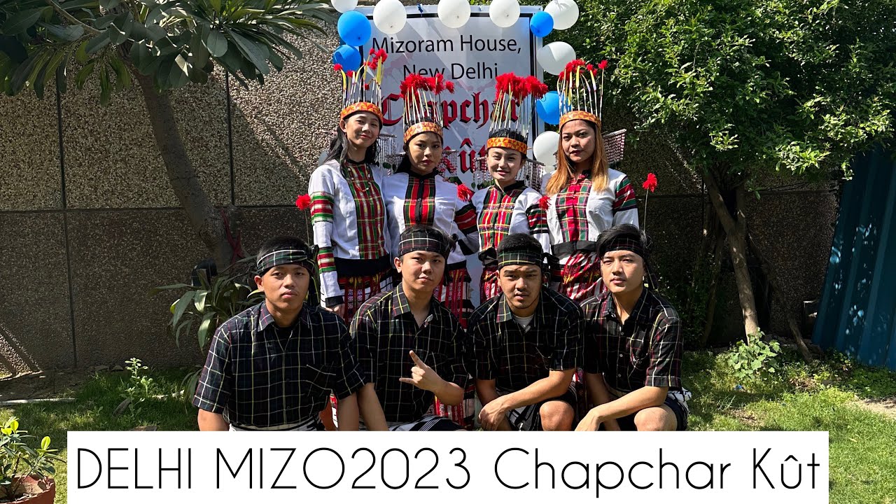 Hnam Lam | Delhi Mizo 2023 Chapchar Kût at Mizoram House 
