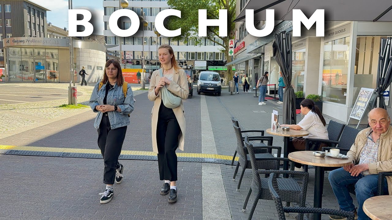 [4K] BOCHUM, Germany - The PERFECT Sunny Walk Trough Bochum City |  The Ultimate Guide🇩🇪