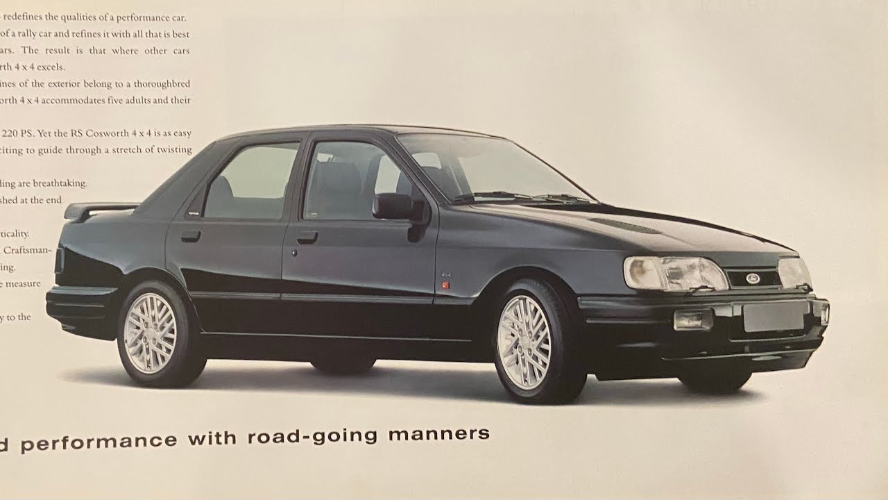 Ford Sierra Sapphire RS Cosworth 4x4 #fordfriday