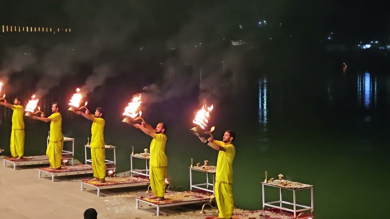 Ganga Aarti on Dev Diwali 2024 at Rishikesh