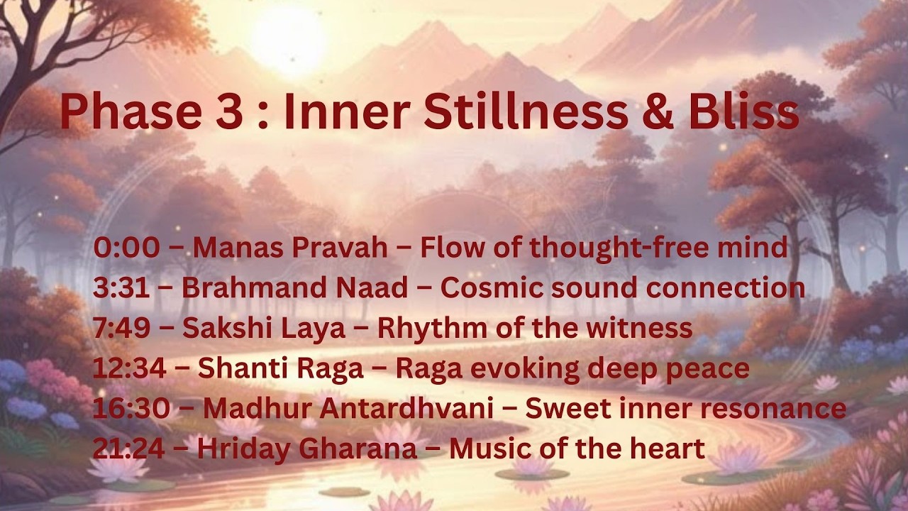 Phase 3 : Inner Stillness & Bliss