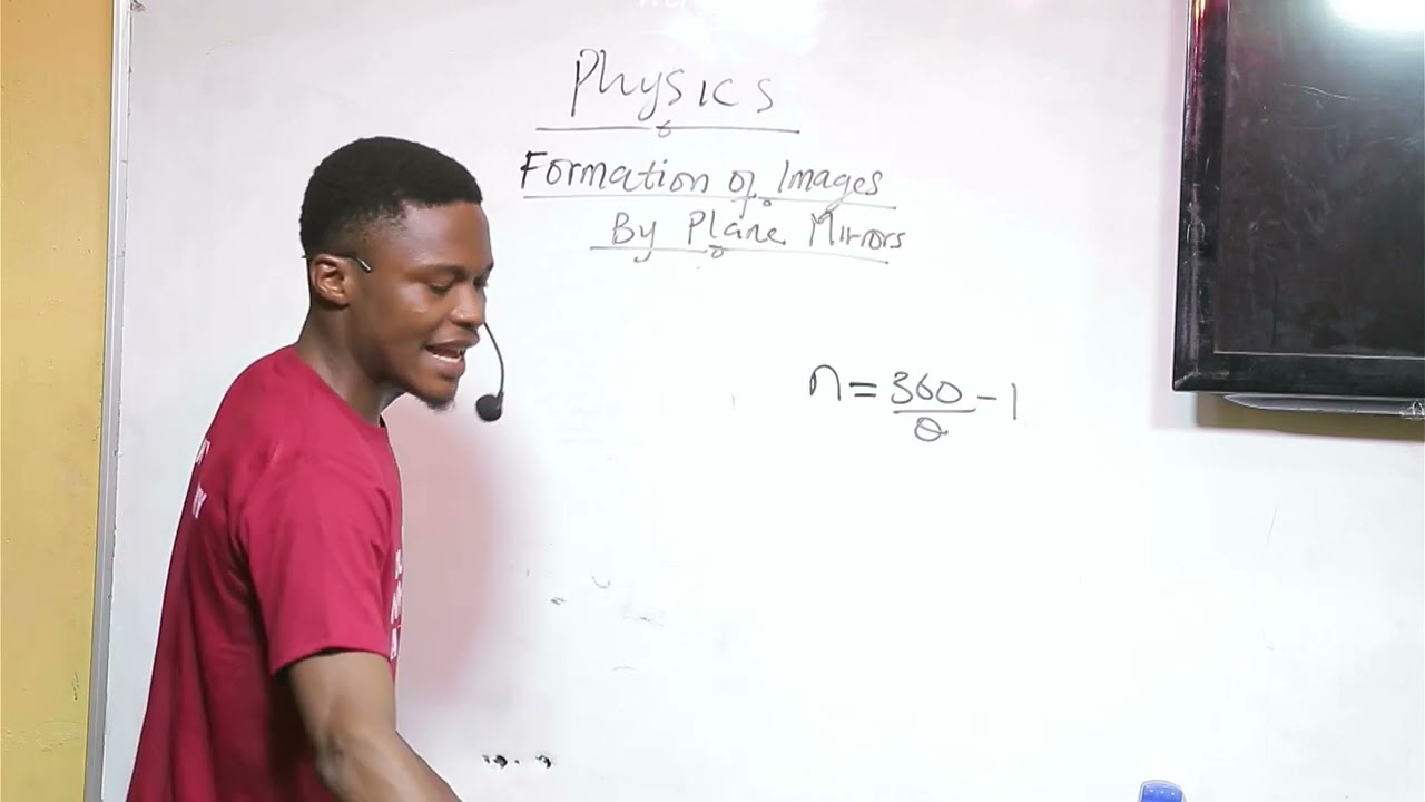 Formation of Images by Plane mirrors -Emmanuel Prime||MYDREAMSACADEMY