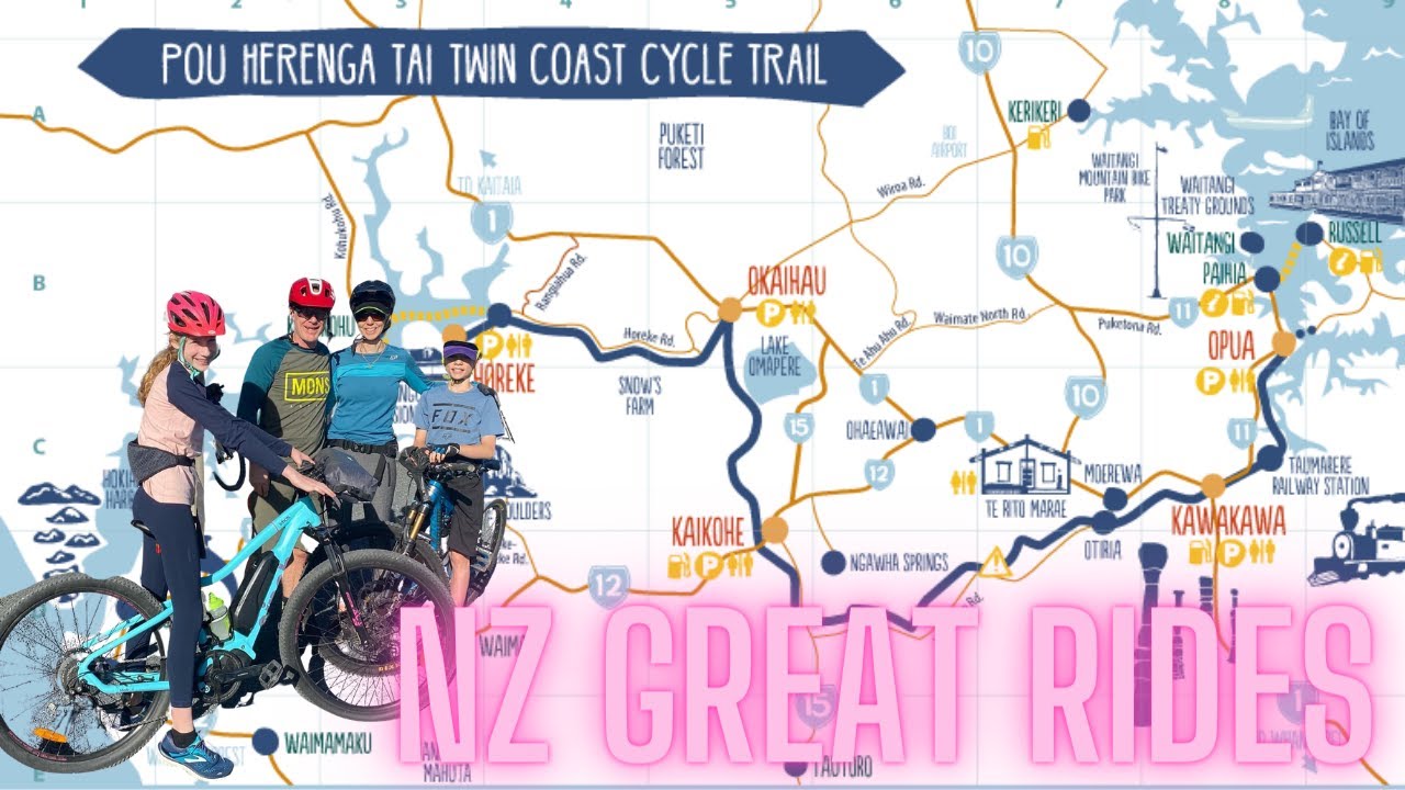 Twin Coast Cycle Trail  - New Zealand Great Rides