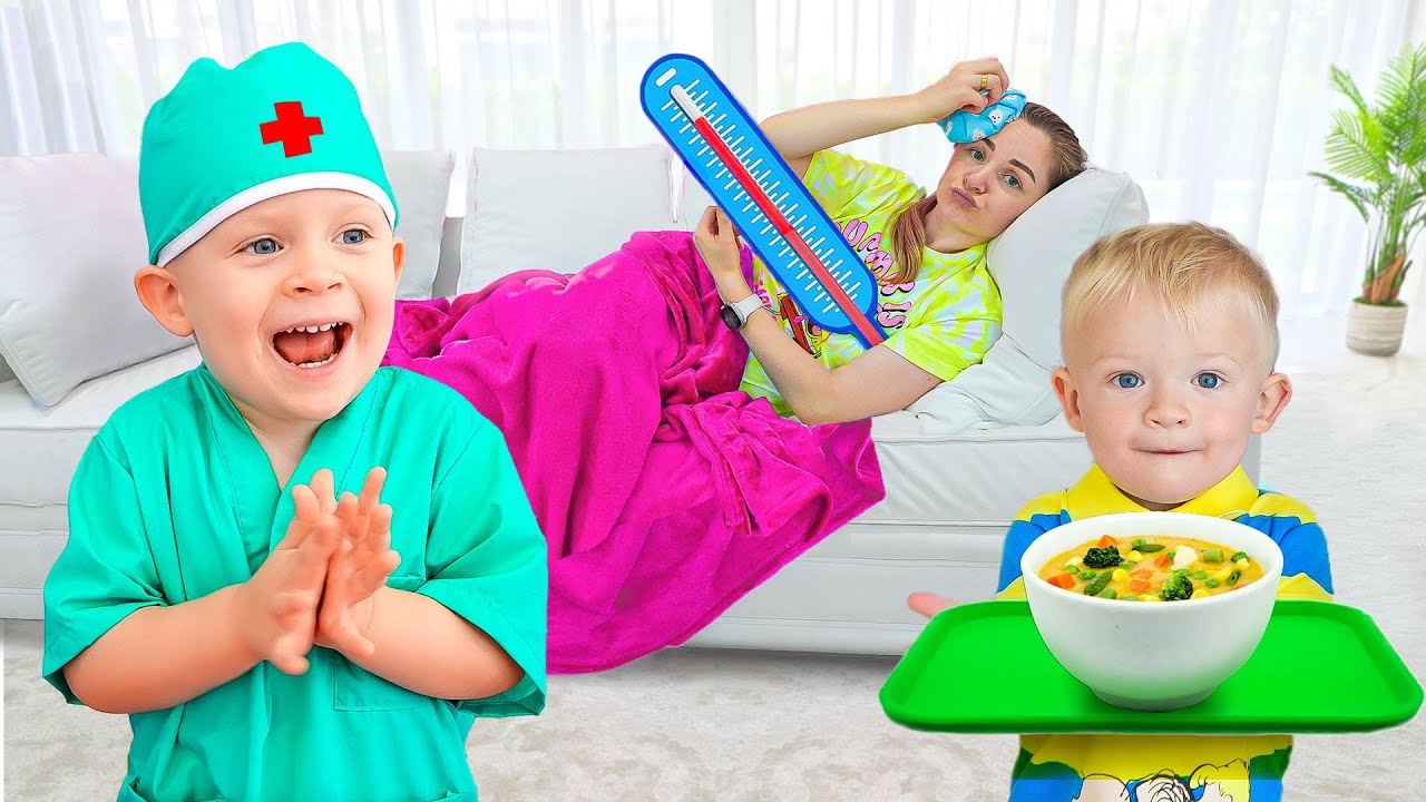 ديانا - أفضل أخت | ساعة من القصص مع الطفل آدم