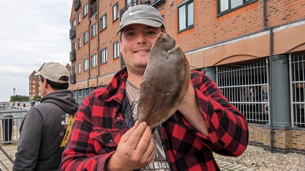 Fishing for sole in the mighty River Mersey  - Sea fishing UK
