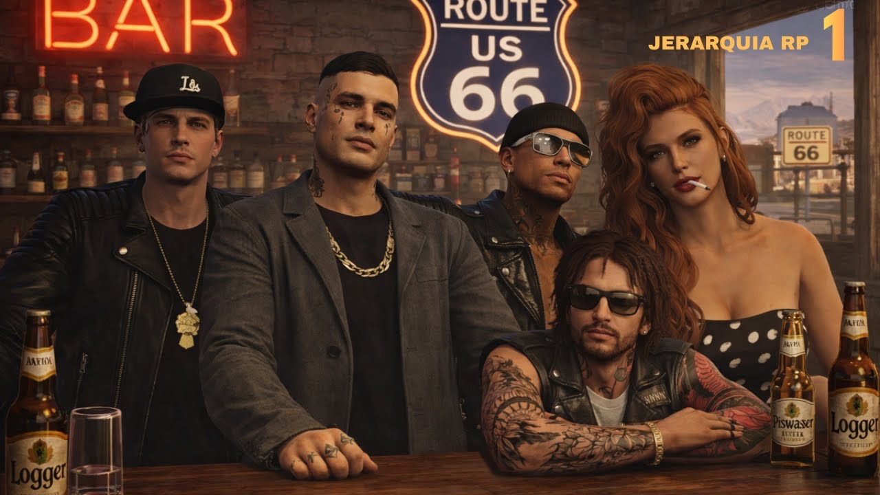#1 Forjando La Familia Con Un Nuevo Negocio! Abrimos ROUTE 66                 -GTA V RP-
