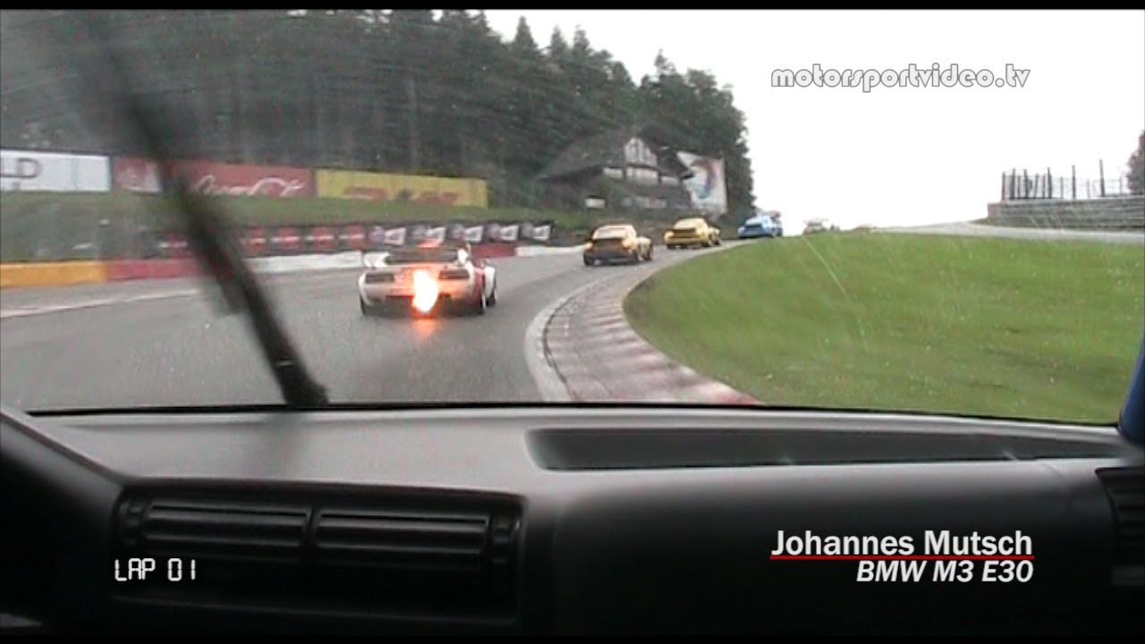BMW M3 E30 Gruppe A in Spa Francorchamps