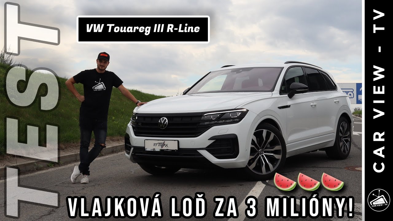 4K | Vlajková loď za 3 MILIONY! | 2022 Volkswagen Touareg III R-Line - TEST