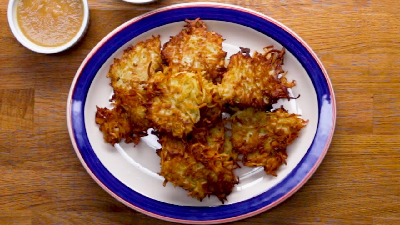 Potato Latkes (Pancakes) That Make The Perfect Appetizer • Tasty