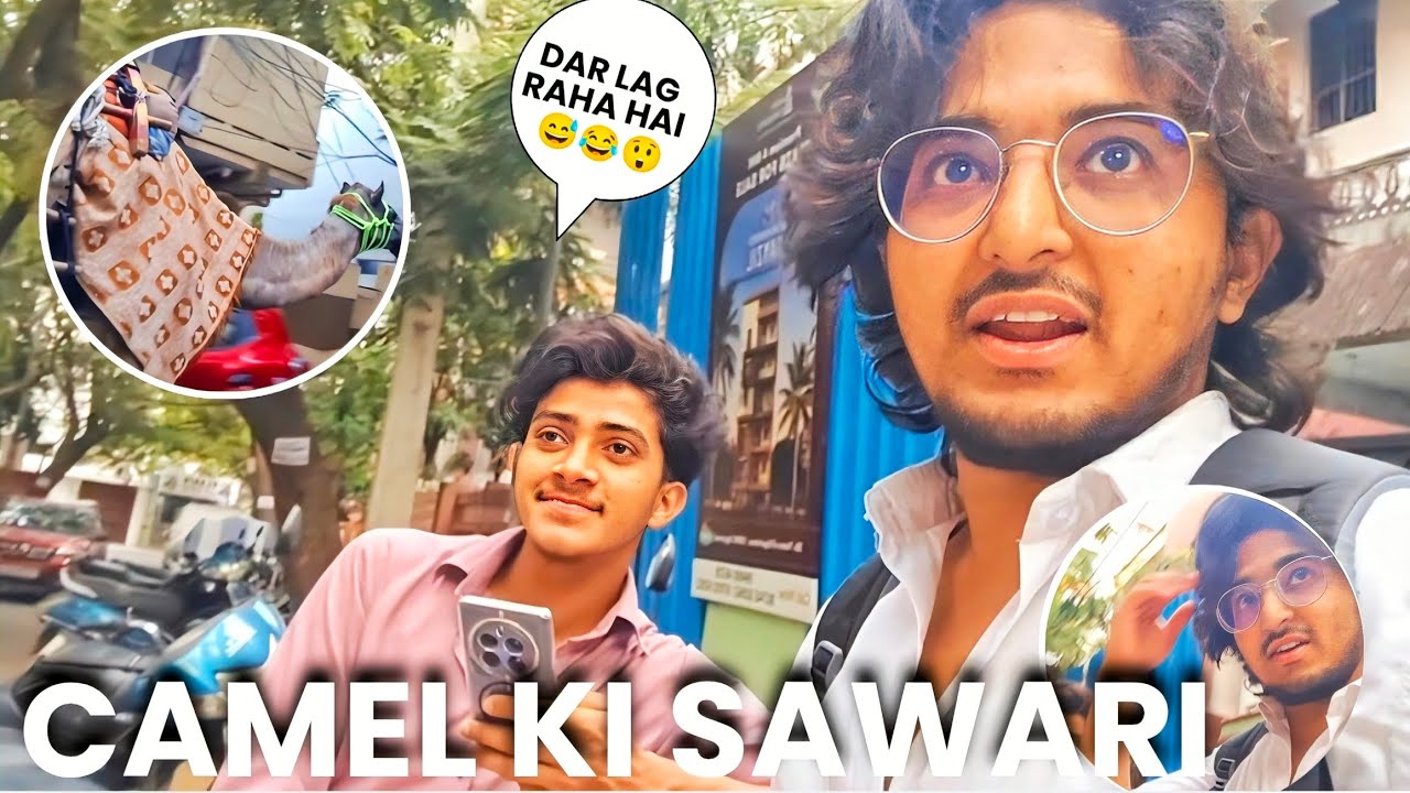 Camel Ki Sawari 😂 First Time !! Mini Vlog 