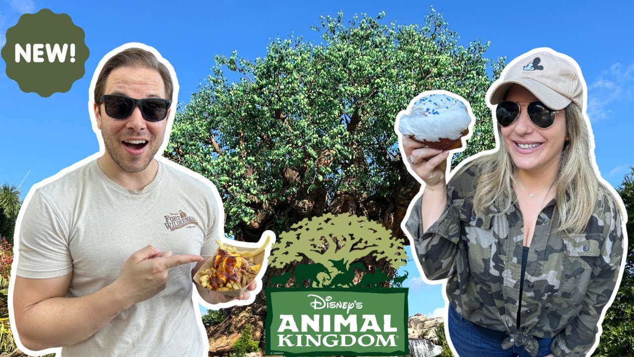 NEW Food at Disney's Animal Kingdom | Amazing Breakfast Items & Pulled Pork Loaded Fries 2023