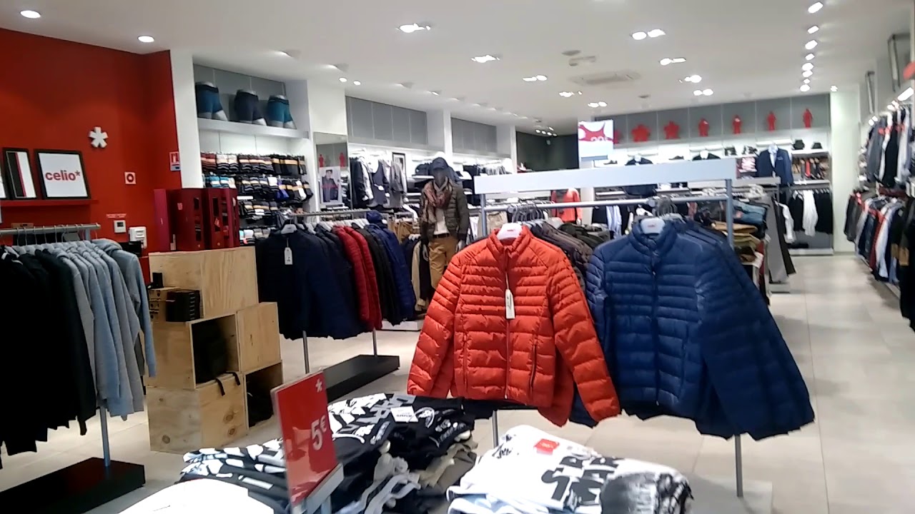 Celio Fougères. Magasin de vêtements pour hommes. Recommandé par www.tousurmaville.com Fougères.