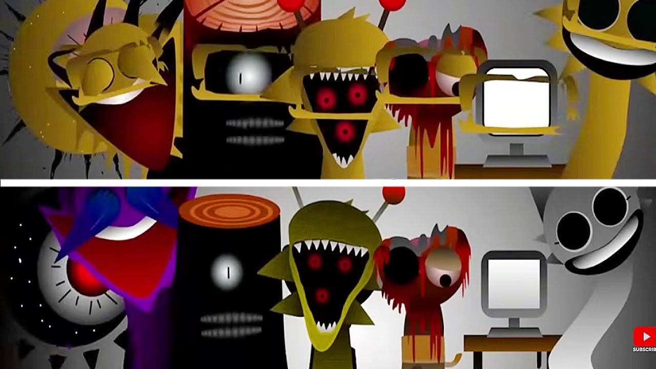 Sprunki Phase 3 + Phase 4 |Phase 777+ Phase 888 HORROR Version