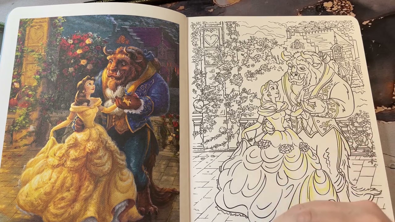 Adult Coloring - Disney Dreams Collection Part 1