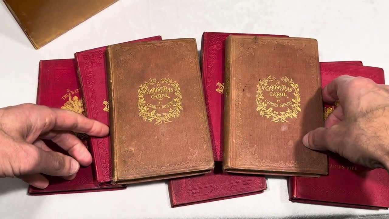 CHARLES DICKENS - The Christmas Carol. Hear about the rare first edition of Dickens' classic.